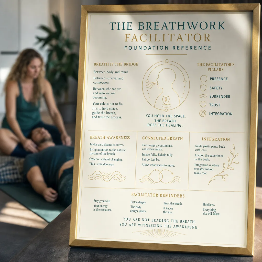 Breathwork Facilitator reference guides